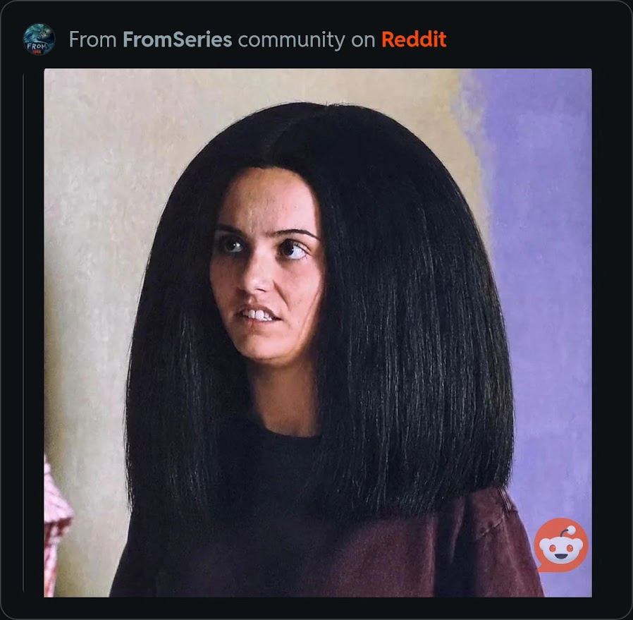 Julie’s wig entered the chat