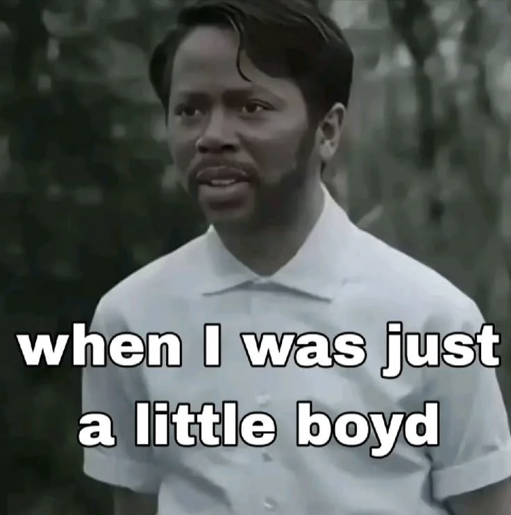 When I was just a little Boyd