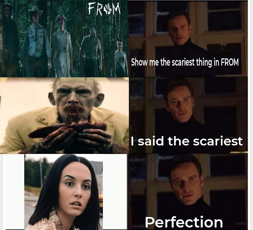 Show me the scariest thing in FROM